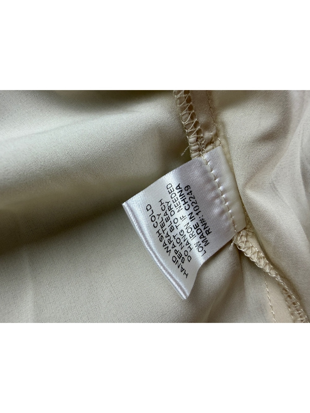 Baltic Born Hampton Maxi Dress L Blue Ivory Floral Tie Back Ruffle Sleeve - Picture 11 of 11